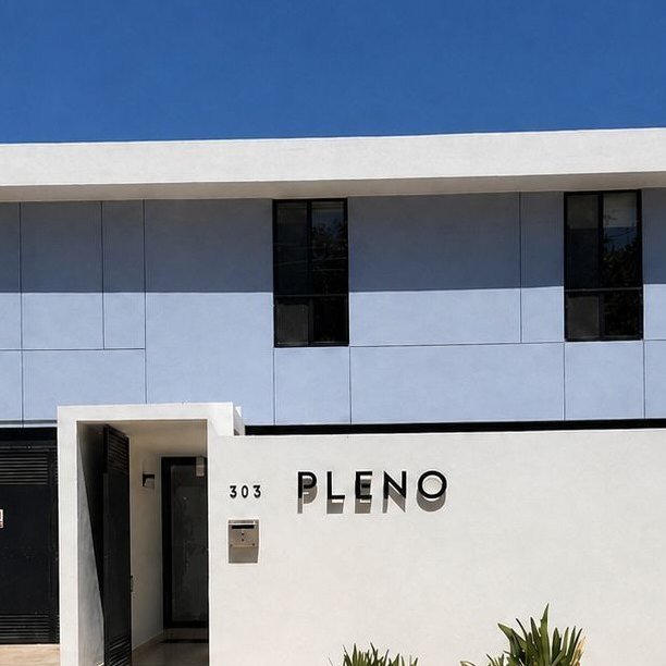 Fachada de Pleno Clínica Estética, Calle 6 303, Montebello, Mérida